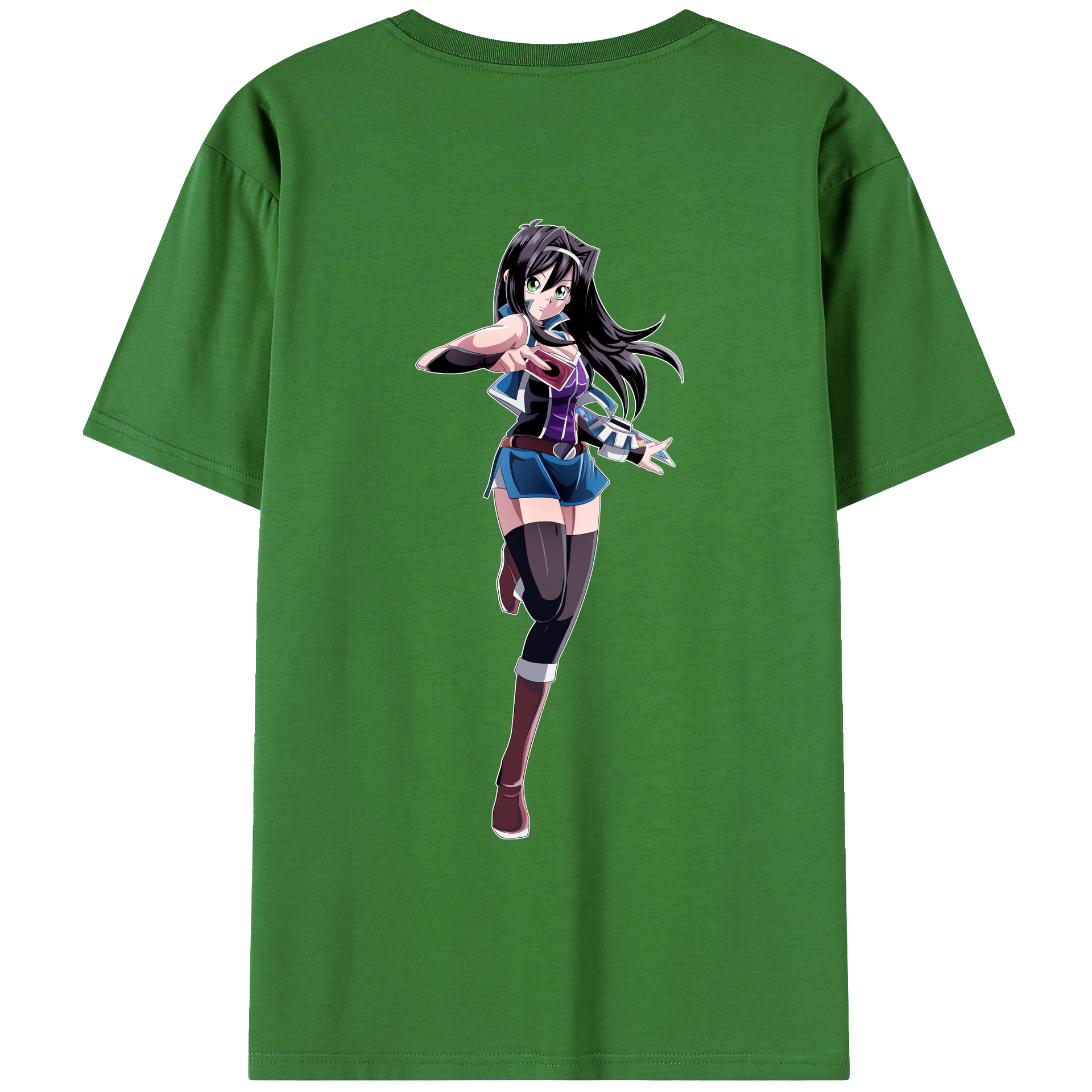 （画像用） 遊☆戯☆王 Yu-Gi-Oh! レディース半袖Tシャツ(バックプリント)